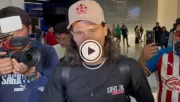 'Contento de estar de regreso': Diego Campillo llega a Guadalajara para firmar con Chivas