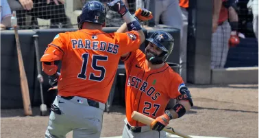 Isaac Paredes conecta dos HR pero Astros caen 8-4 ante Tampa Bay