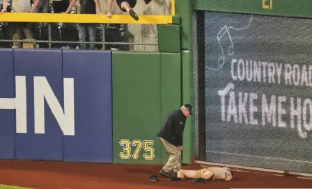 Aficionado sufre fuerte accidente tras caer 7 metros en estadio de beisbol